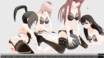 Sadistic Maid Rebellion [hentai Game] Ep.one Master Gangbanged by Tons of Maid Waiting inside Line