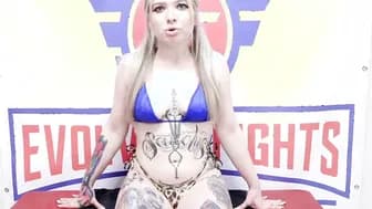 Kaiia Eve Nude Wrestling against Cody Carter Sucking Off his Dick then the Loser is Plowed