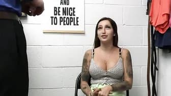 Local Dancer Anna Chambers Fucks Security Officer