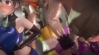 【MMD R-18 year old SEX DANCE】intense hard sex goddess voluptuous buttocks pounded sweet booty [CREDIT BY] Taka84_mmd
