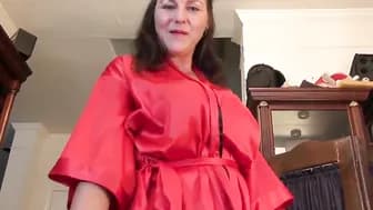 AuntJudys - Your Gigantic Butt Full Bush Step-Aunt Joana give