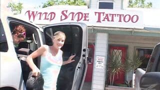 Goddess college girls getting their nipples and clitoris pierced on vacation