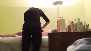 Concealed Web Cam At Wax Salon cunt with mouth Massage Hard Dick Of Customer
