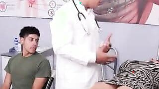 Busty Hotwife Tricked By The Doctor