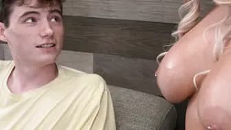 Forbidden Fatale My Stepaunts Blazing Boobs and Hungry Hole