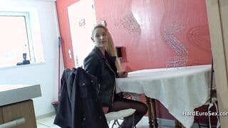 Tall and petite super sexy 19 year old licked and assfucked