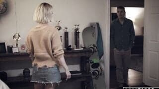 VIRGIN TABOO Stepmom Helped Satisfaction Himself