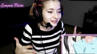18yo youtuber gets freaky watching cartoon during the stream and
