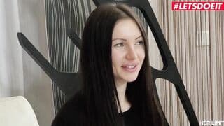 HER LIMIT - Sasha Rose Gets Her Booty Spread By Huge Dick