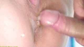ninth month preggo fuck by stepbrother