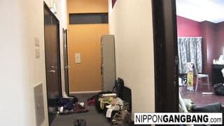 Harajuku beauty gets gangbanged