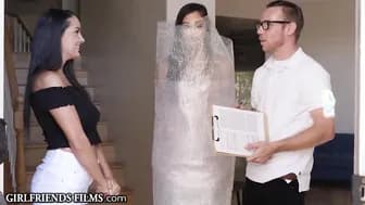 GirlfriendsFilms - Sofi Ryan Buys Life Like Real Doll To Scissor Her