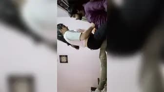 Indian girlfriend making out with her new boyfriend