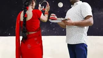 Karva Chauth Special Newly Married Priya Had First Karva Chauth Sex and Had Blowjob U