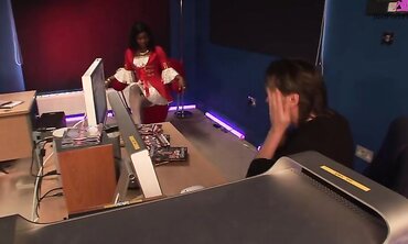 Facial Cumshot, High Heels, Shaved Pussy, Interracial, Natural Tits, Nylons/Pantyhose, One on One, Lingerie