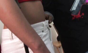 Holly Mae Holmes Gets Her Pussy Tapped By A Black Guy Again