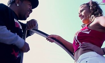 Holly Mae Holmes Gets Her Pussy Tapped By A Black Guy Again
