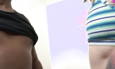Hayden Field Gets Her Pussy Tapped By A Black Guy Again