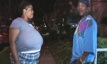 Lady Finesse Is A Sexy Ebony Bbw Amateur Lusting After A Fat Cock