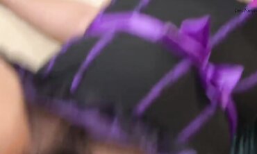She Gets to Suck and Fuck His Huge Curved Cock