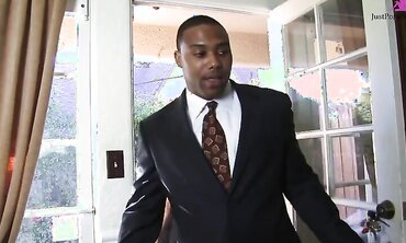 Charley Chase And Julia Ann Seduce Their Black Male Friend And Fuck Him Hard