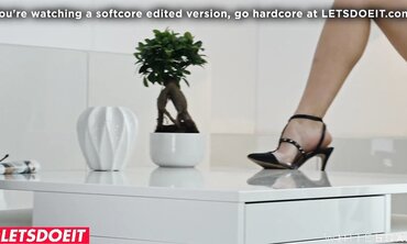 WHITEBOXXX - Dark-Haired COUGAR Leanne Lace Invites Her Paramour For A Red-Hot Bang Total Vignette