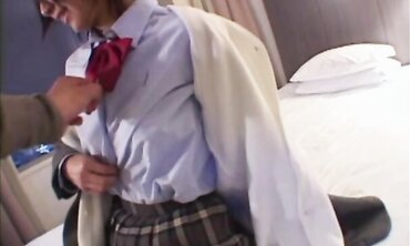 Lil sweetie student pummeled by her mate after college two