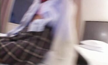 Lil sweetie student pummeled by her mate after college two
