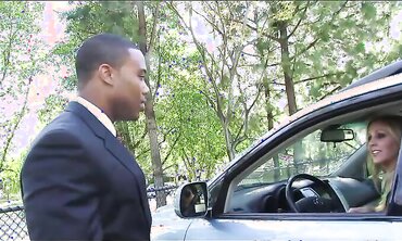 Charley Pursue And Julia Ann Entice Their Ebony Masculine Buddy And Poke Him Stiff two