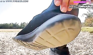 Kati's Foot Fever - Sensual Nylon Feet Worship in High Heels