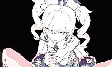 Sexy Cosplay Babe Gets Fucked By A Monster From The Game 'Genshins' - Hentai Spark
