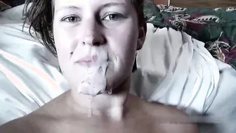Amateur Couple Sharing Passionate Sex & Facial