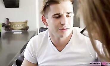 Mommy Loves My Best Friend - Taboo Stepmother Fucks His Buddy And Daughters Too!