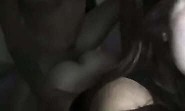 White Girl's Phat Ass Gets A Hardcore Pounding From Black Guy