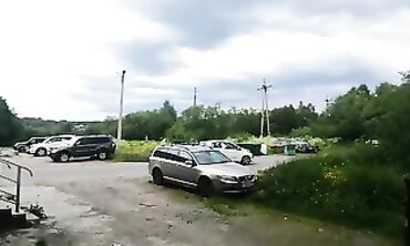 Hot Blonde Teen Stroking Stranger in Public - POV Street Pickup