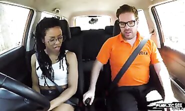 Publicly Railed Black Girl Fucked by Tutor on Car Hood in Broad Daylight