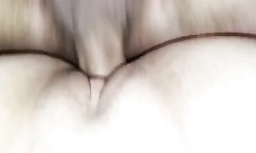 Hot MILF Rides Big Dick in Cowgirl Position - POV Creampie