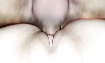 Hot MILF Rides Big Dick in Cowgirl Position - POV Creampie