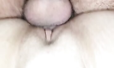 Hot MILF Rides Big Dick in Cowgirl Position - POV Creampie