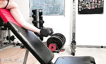 Fitness Milf - Curvy MILF Shows Off Her Perfect Body While Exercising