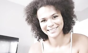 African stepsister gets ravished in passionate interracial sex