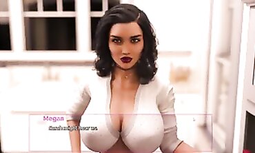 Hot Blonde Megan Masturbates On Table With Sex Toys And Dildos For You