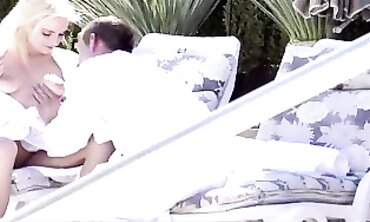 Richelle-ryan's Hot Summer Affair - POV Blowjob & Hardcore Sex by the pool