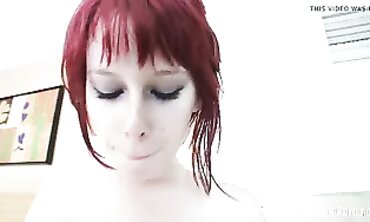 Step Daughters Wild Ride - Redhead Teen Facesitting on Stepbrother's Dick