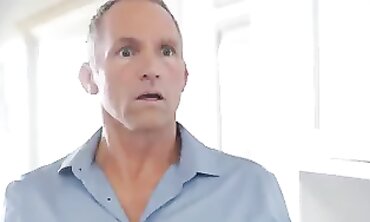 Step-Dad's Rough Sexual Fantasy Fulfilled with Hot Teen Daughter