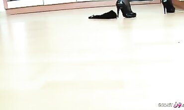 Teeny-Tiny-Blonde - Old Man Fucks women in Rough Domination Roleplay