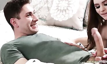 Three Way Frenzy! Hot MILFs Share Their Husbands With A Sexy Stranger