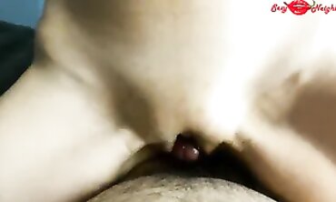 Step Sister's Big Yam Douché - POV Blowjob & Creampie