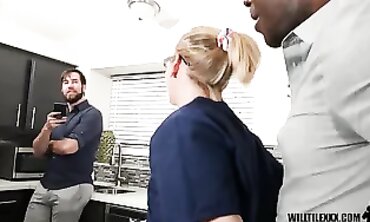 Naughty Nurse #1 - Role-Playing Couple Cheating With Doctor's Assistant