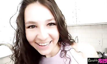 Step Sister's Hot Bikini Body - Sexy Beach Bod Sibling Fucks Her Stepsis